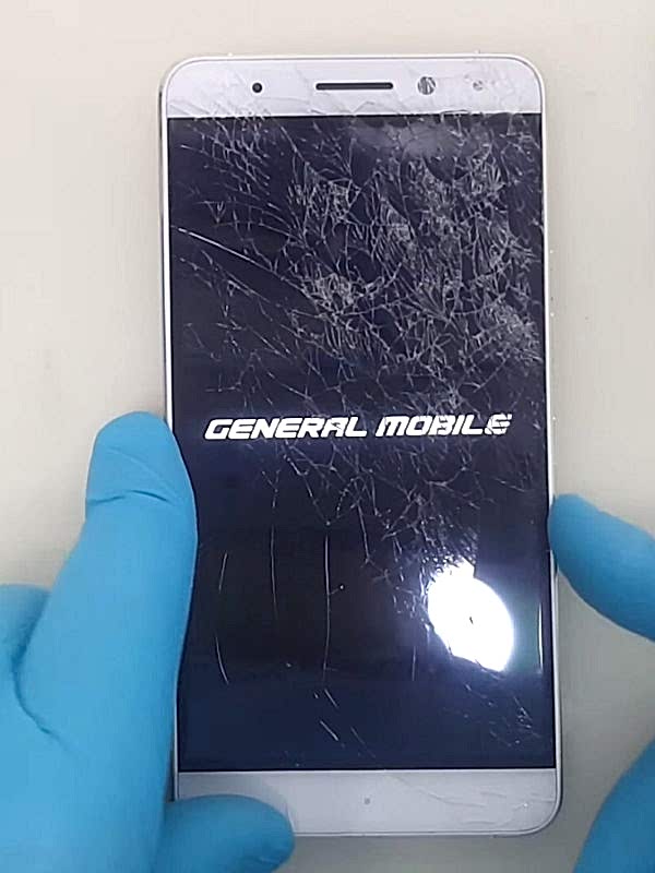 General Mobile Discovery 2 Mini Ekran Değişimi